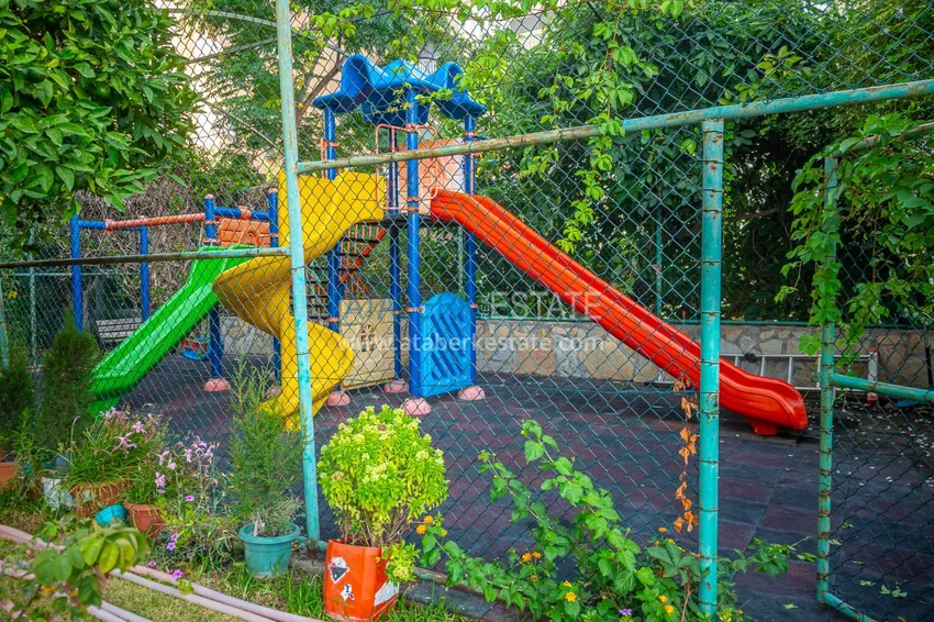 Real estate for residence permit - Apartment with modern interior and sea view in Tosmur, Alanya 7 