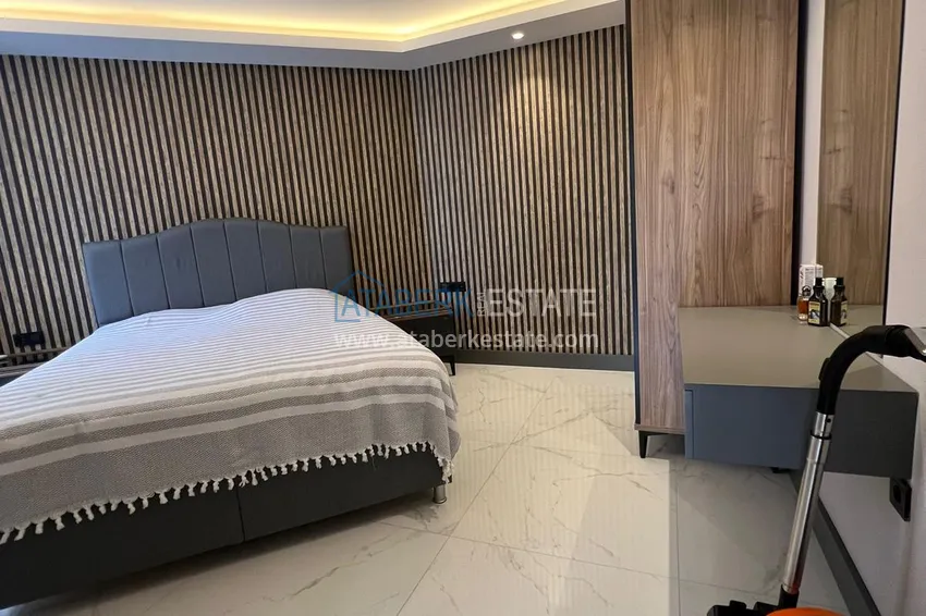 Purchase  Brand new furnished 2 bedroom apartment in the center of Alanya - Cleopatra Beach area 7 