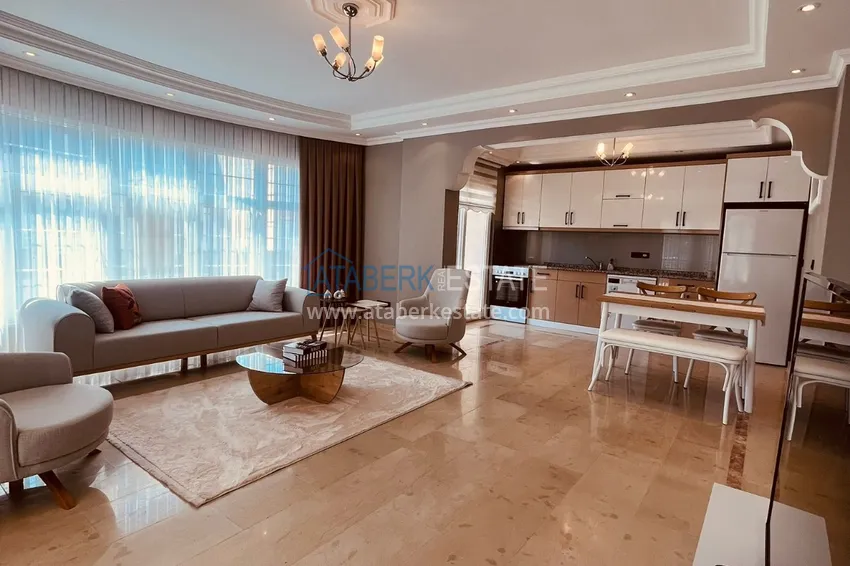 Purchase  Renovated apartment with new furniture 300 meters from the sea - Oba district, Alanya 9 