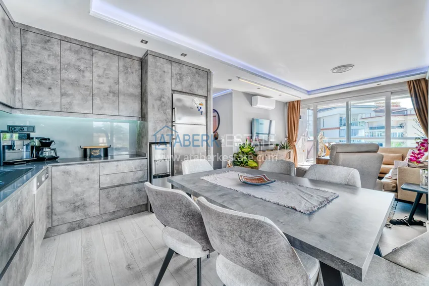 Purchase Excellent apartment with designer renovation in Oba, Alanya 8 