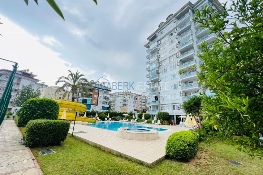 One bedroom apartment in Alanya, Cikcilli district 6 