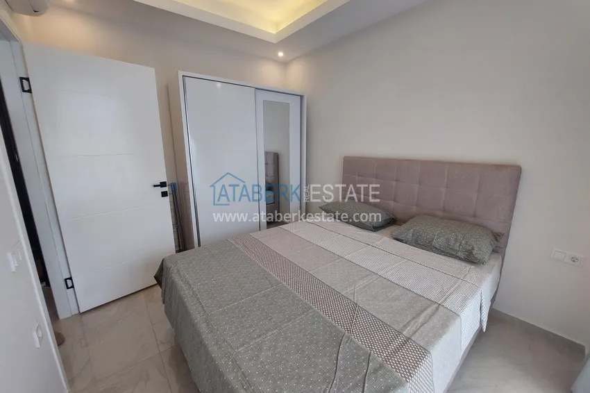 Purchase One bedroom furnished apartment for rent in the center of Oba district, Alanya No. 18 9 