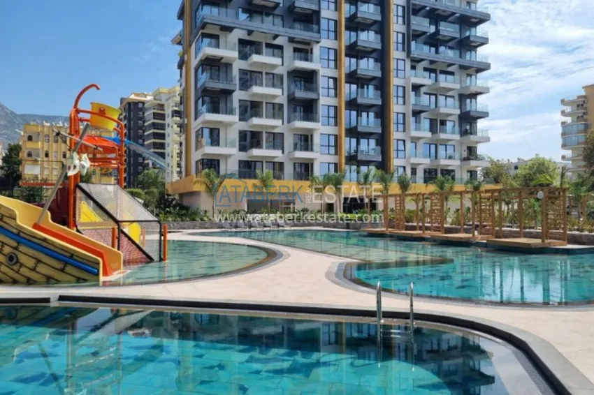 First line beachfront flat with finishing - Alanya, Mahmutlar area 11 