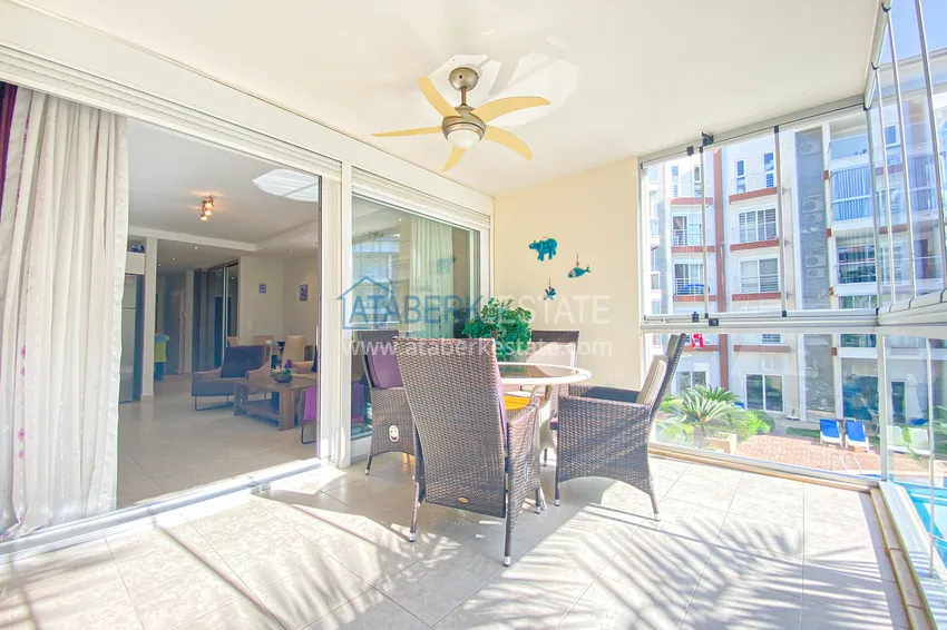 Purchase  Real estate for a residence permit. Furnished apartment in Oba, Alanya 8 