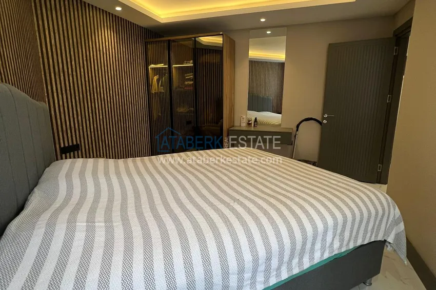 Purchase  Brand new furnished 2 bedroom apartment in the center of Alanya - Cleopatra Beach area 8 
