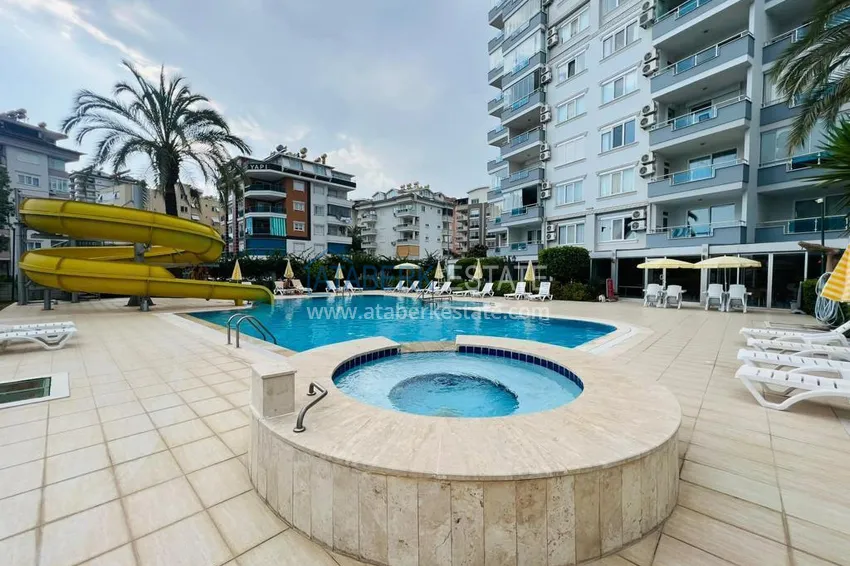 Furnished apartment with sea view in Cikcilli area, Alanya 7 