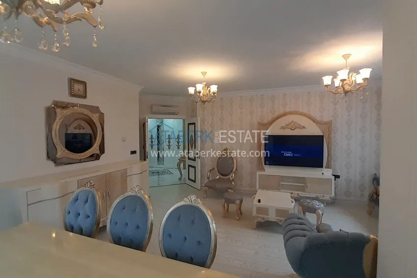 Purchase  Linear 3+1 apartment in a luxury complex on the beachfront in the center of Alanya 10 