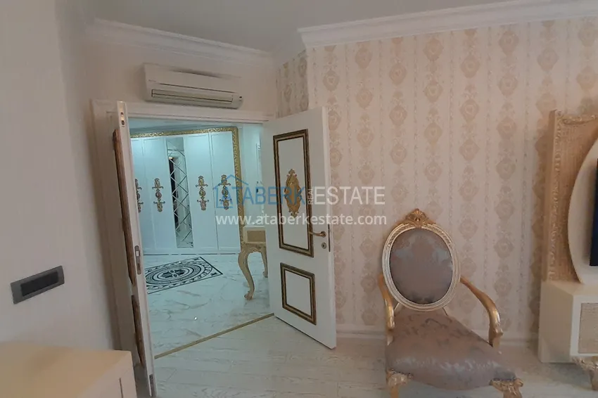 Purchase  Linear 3+1 apartment in a luxury complex on the beachfront in the center of Alanya 11 