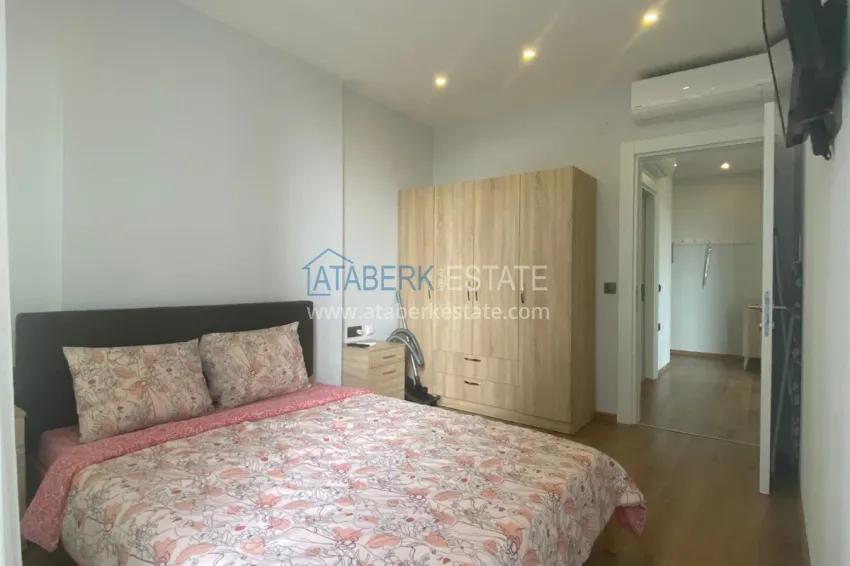 Purchase Turnkey apartment with sea view, first coastal apartment - Alanya, Mahmutlar district 9