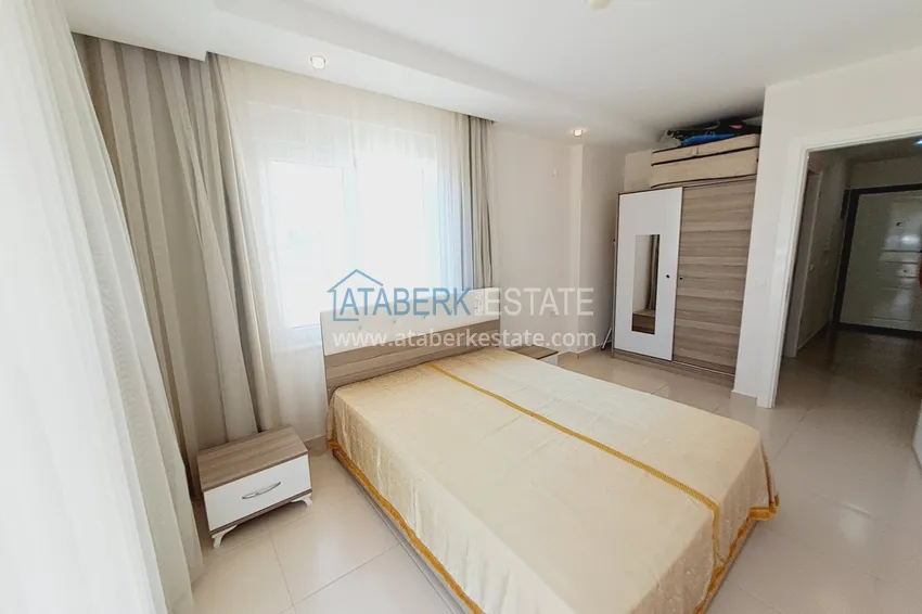 Purchase 1+1 apartment with furniture and mountain views in a complex with infrastructure - Avsallar district, Alanya 9 