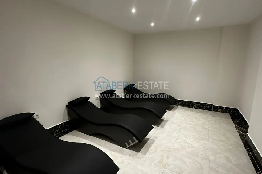 Primary property in Alanya — a one-bedroom apartment with a fine finish in Mahmutlar 9