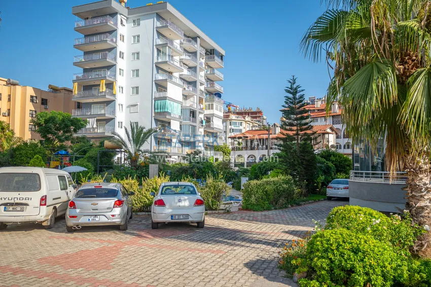 Real estate for residence permit - Apartment with modern interior and sea view in Tosmur, Alanya 9 