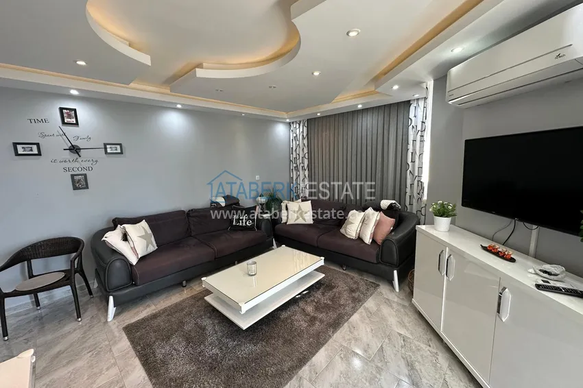 Purchase Property for residence permit. City flat with sea view in the centre of Alanya - 500 meters from the sea 9
