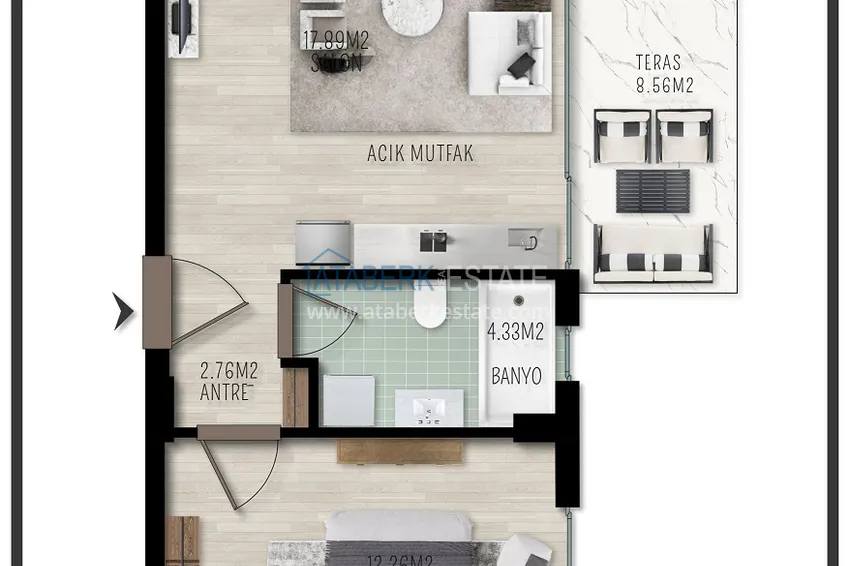 Buy cheap New residential complex project in Antalya, Konyaalti district - 200 meters from the sea 1