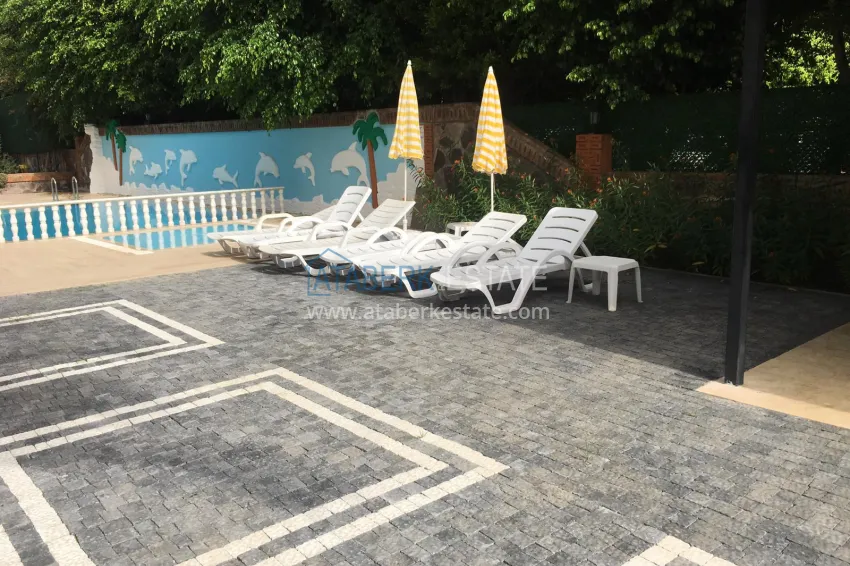 Real estate under citizenship. Furnished apartment near Alanium shopping center — Alanya, Cikcilli district 14 