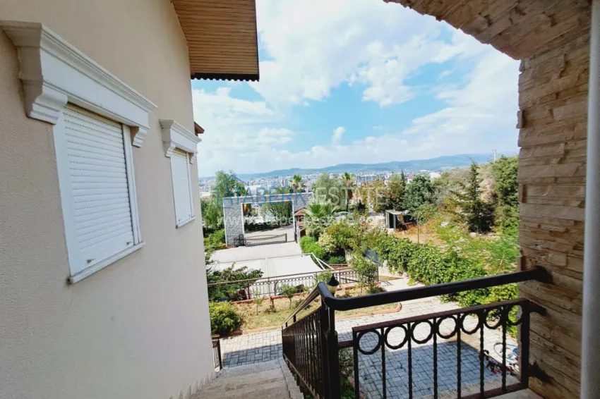 Purchase Duplex apartment with furniture, separate kitchen and sea view - Alanya, Turkler district 1 