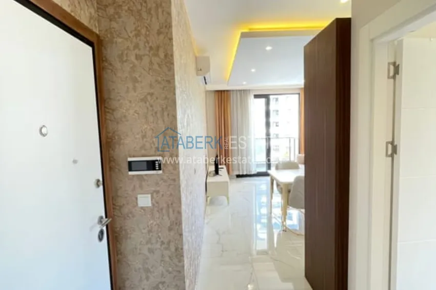 Purchase  Turnkey one-bedroom apartment with mountain views in a modern residential complex — Alanya, Mahmutlar district 1 