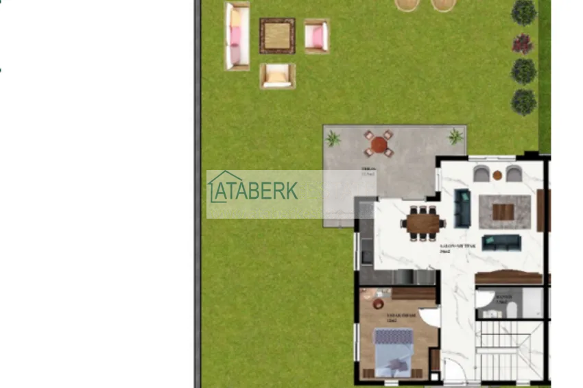 Buy cheap Villa from a developer in a cottage complex in Kargicak, Alanya  1 