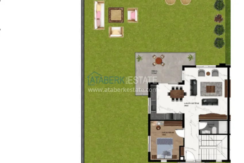 Villa in Kargicak from the developer - with the right to obtain Turkish citizenship 2 