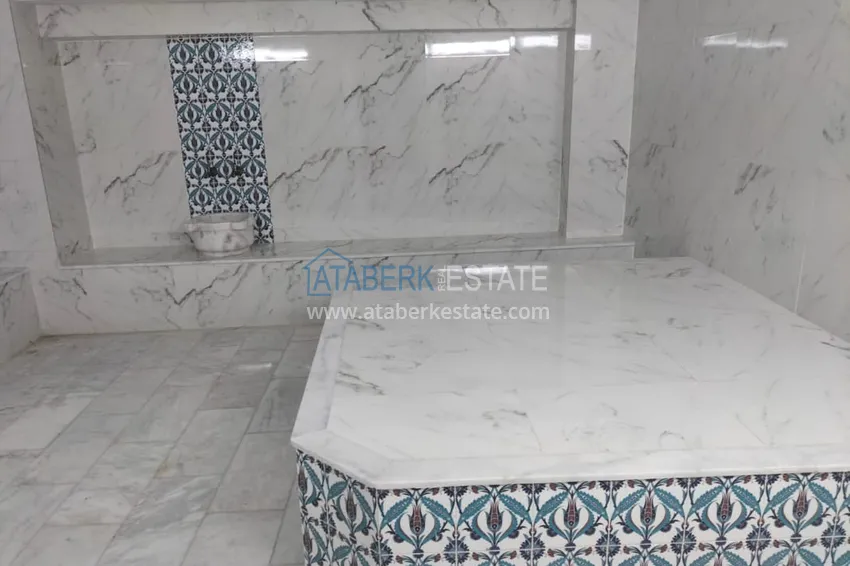 1+1 apartment with furniture and glazed balcony in the center of Alanya - Cleopatra beach area 20 