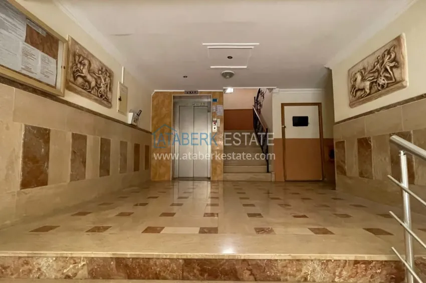 Apartment 2+1 with new furniture and sea view in the complex on the first beach, Mahmutlar - Alanya area 10 