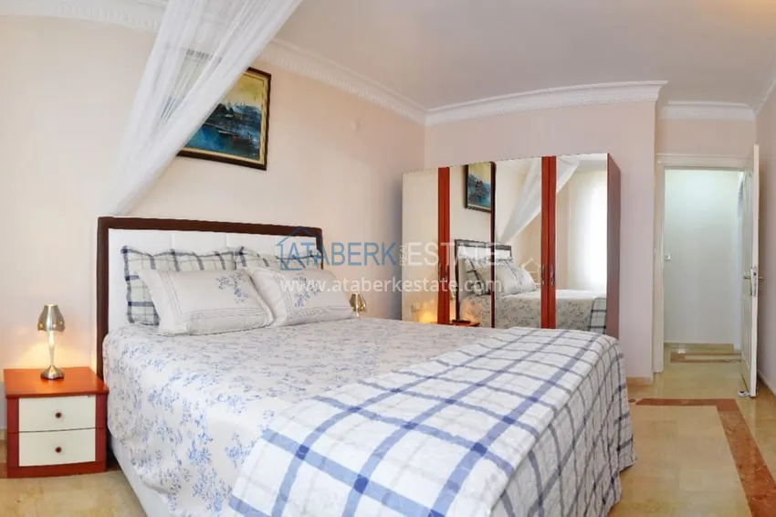 Purchase  Apartment 2+1 with new furniture and sea view in the complex on the first beach, Mahmutlar - Alanya area 10 