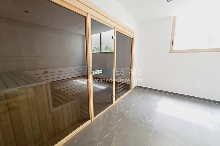Furnished 1+1 apartment in a new comfort-class complex, Kargicak district — Alanya  10 