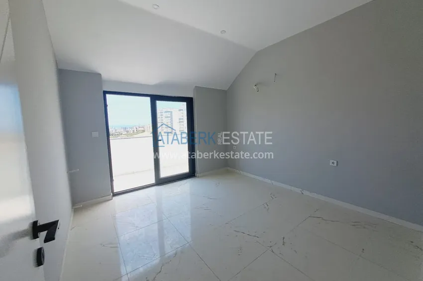 Purchase Duplex penthouse with fine finishing and sea view in Mahmutlar, Alanya 11 