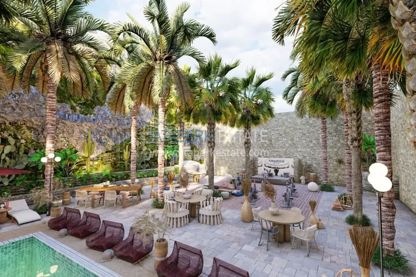 Residential complex under construction on the beachfront in Antalya, Lara - Guzeloba district 11 