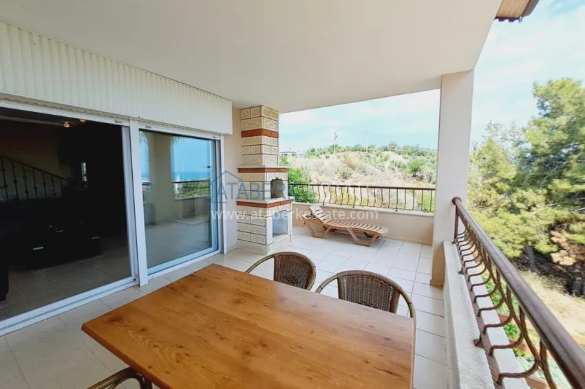 Purchase Duplex apartment with furniture, separate kitchen and sea view - Alanya, Turkler district 14 