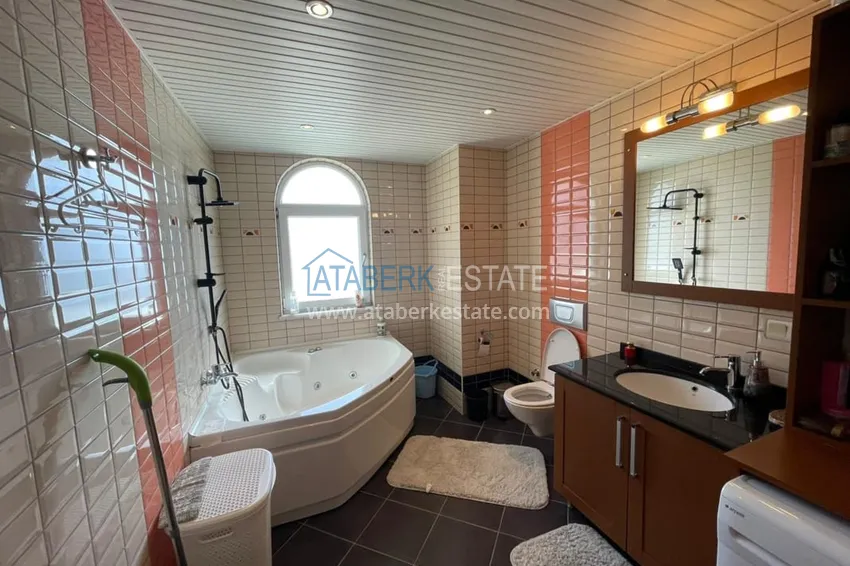 Purchase Real estate for a residence permit! Furnished duplex with panoramic sea views in the picturesque area of Sugozu, Alanya 19