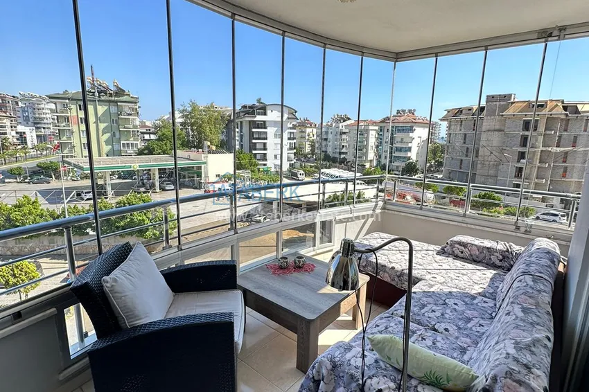 Purchase  Property for residence permit: Cozy three-room turnkey apartment with mountain views in Oba area, Alanya 13 