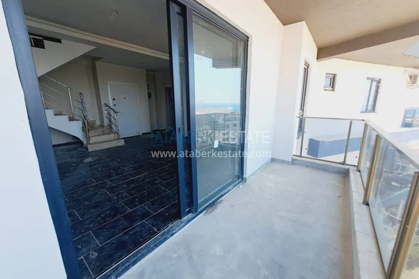 Purchase Duplex apartment with a fine finish and sea view - new buildings in Alanya, Mahmutlar district 13 