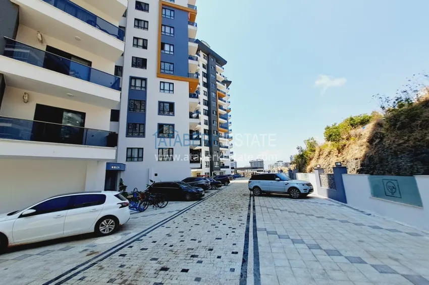 Duplex apartment with a fine finish and sea view - new buildings in Alanya, Mahmutlar district 15 