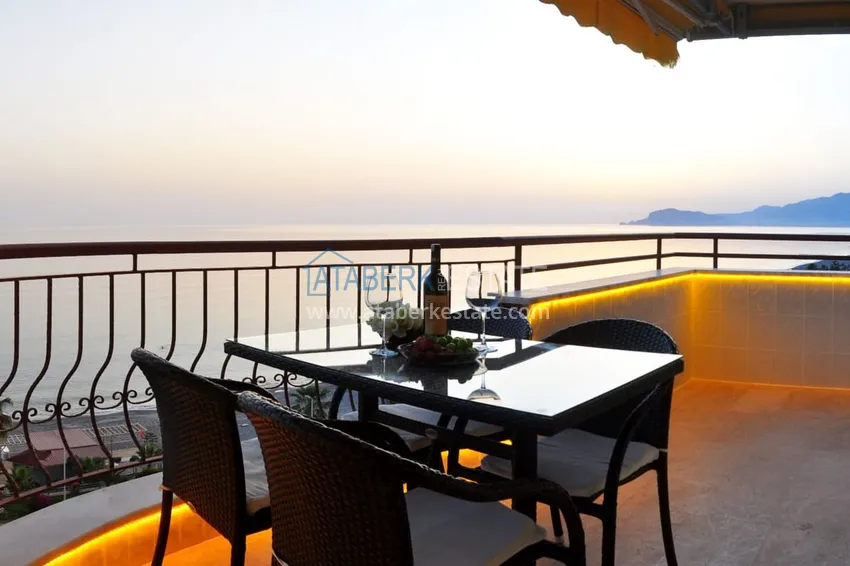 Purchase  Apartment 2+1 with new furniture and sea view in the complex on the first beach, Mahmutlar - Alanya area 14 