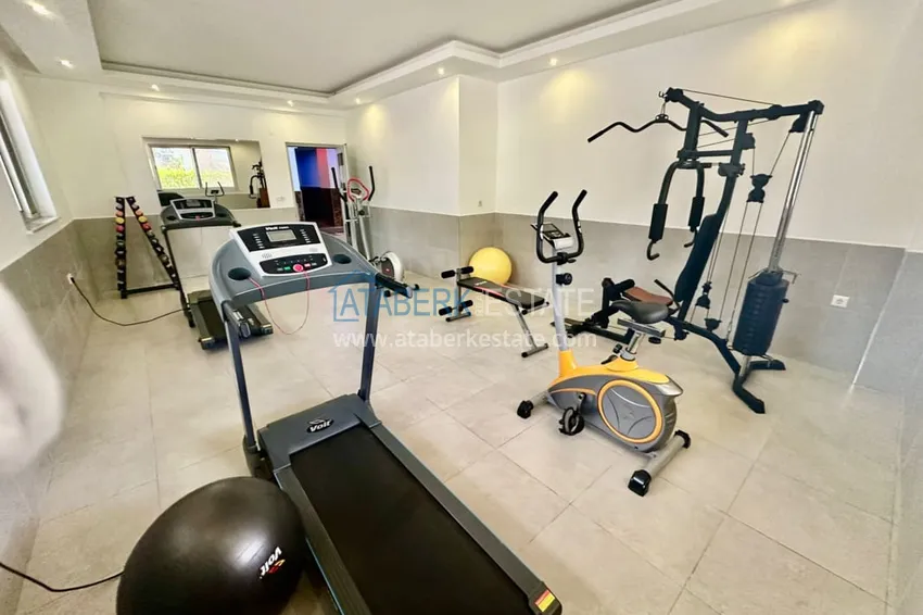 Three bedroom apartment with furniture and mountain views — Mahmutlar, Alanya 15 