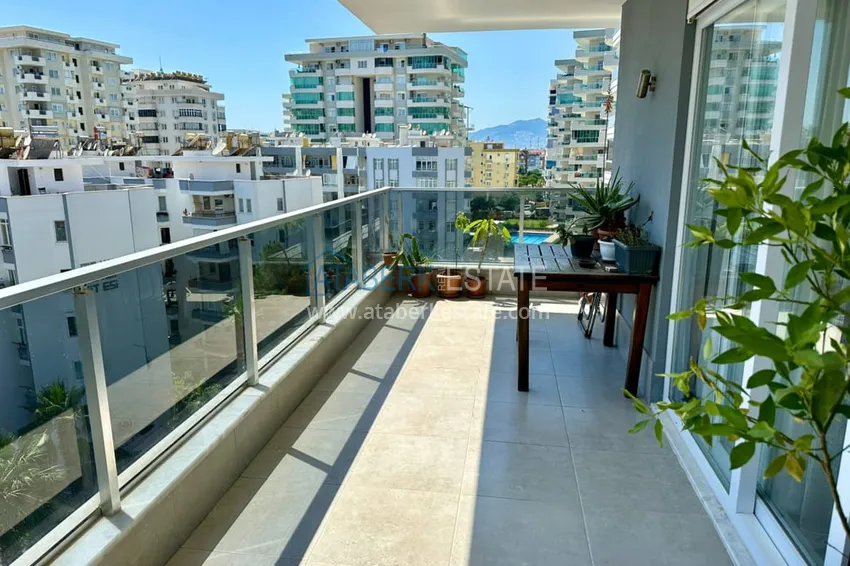 Purchase Three bedroom apartment with furniture and mountain views — Mahmutlar, Alanya 15 