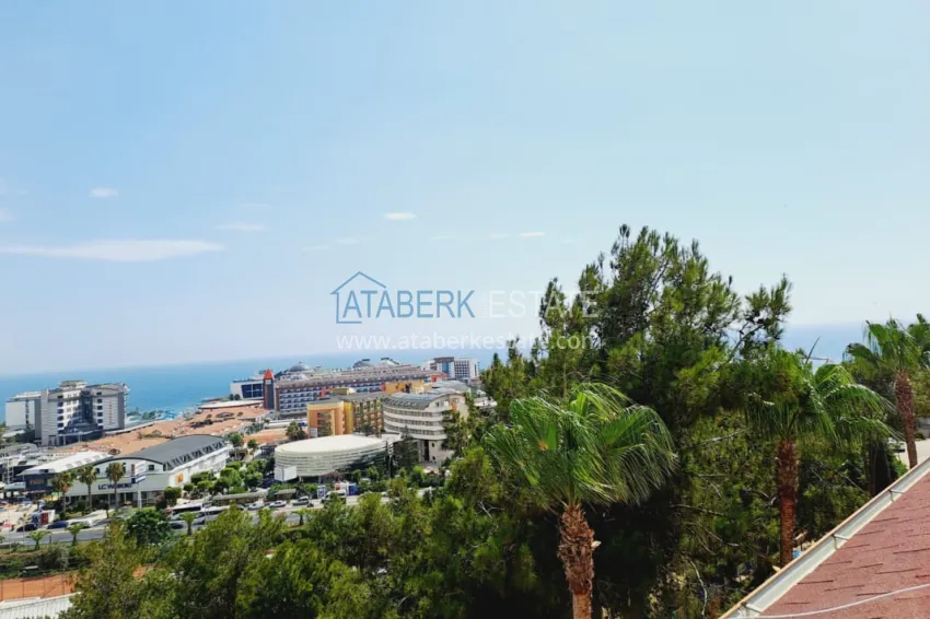 Purchase Duplex apartment with furniture, separate kitchen and sea view - Alanya, Turkler district 18 