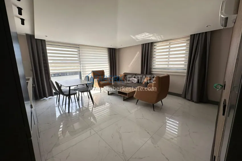 Purchase  Two-bedroom apartment with new furniture with sea and mountain views - Alanya center, Cleopatra beach area  4 