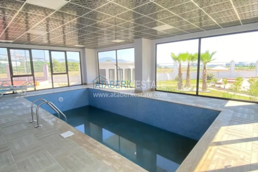 Turnkey apartment with sea and mountain views in a comfort complex - Mahmutlar, Alanya 18