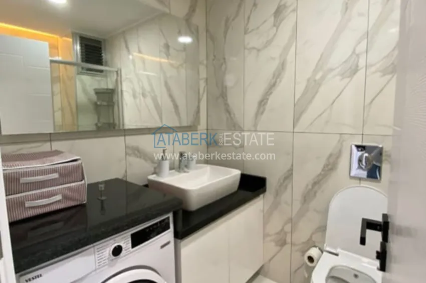 Purchase Turnkey apartment with sea and mountain views in a comfort complex - Mahmutlar, Alanya 17