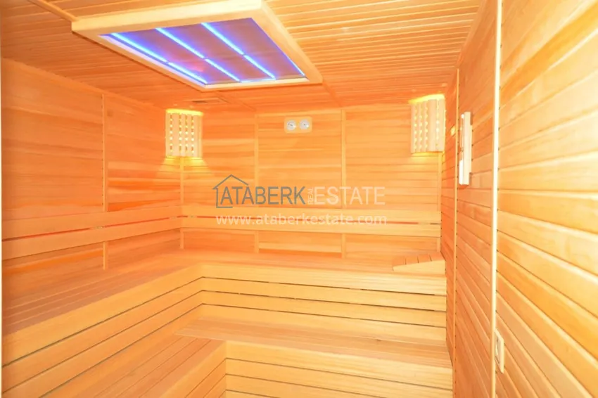 Three bedroom apartment with furniture and mountain views — Mahmutlar, Alanya 17 