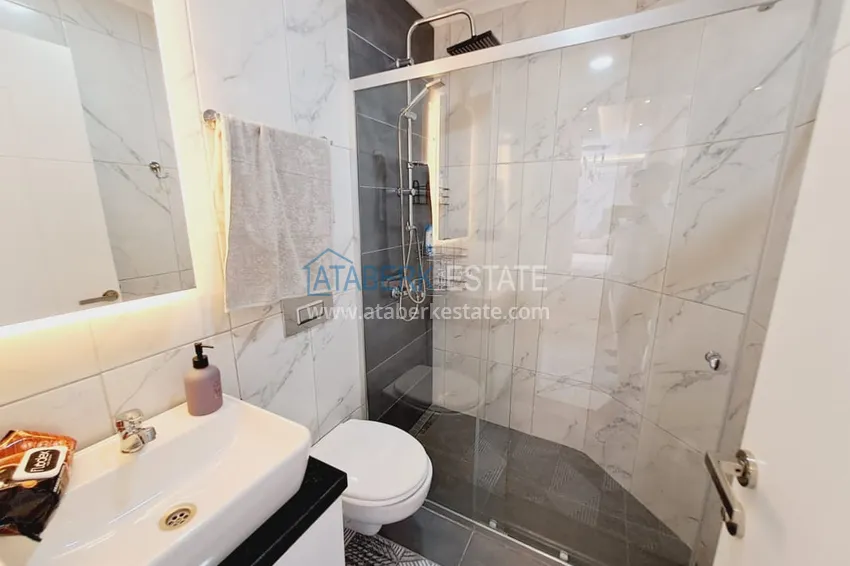 Purchase  Furnished duplex penthouse in a modern new complex — Alanya, Mahmutlar 18 