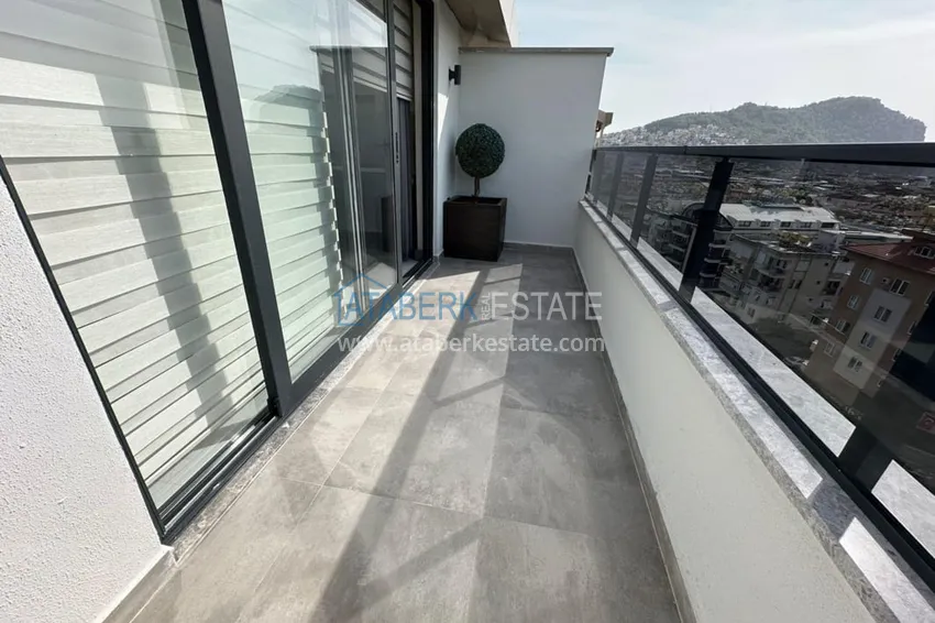 Purchase  Two-bedroom apartment with new furniture with sea and mountain views - Alanya center, Cleopatra beach area  5 