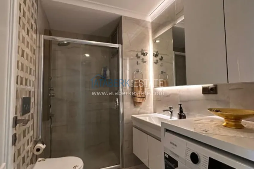 Purchase Furnished apartment in the center of Oba. Suitable for residence permits and citizenship 20 