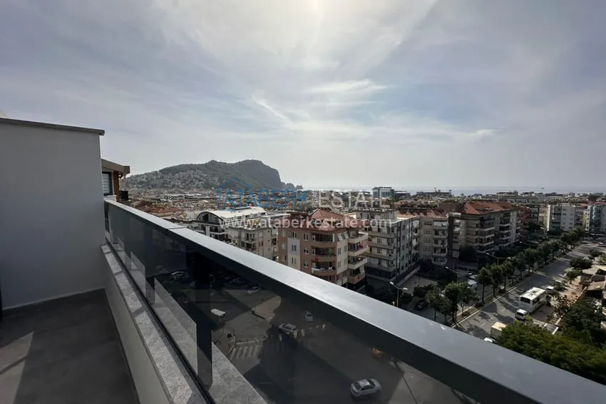 Purchase  Two-bedroom apartment with new furniture with sea and mountain views - Alanya center, Cleopatra beach area  6 