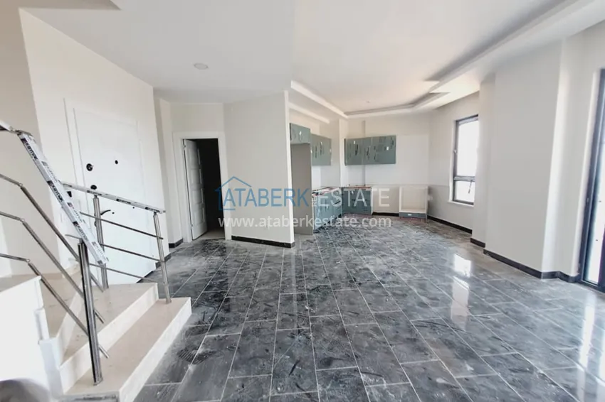 Purchase Duplex apartment with a fine finish and sea view - new buildings in Alanya, Mahmutlar district 1 