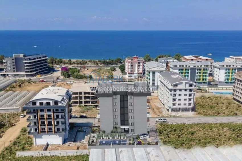 Turnkey one-bedroom apartment from the owner 200 meters from the sea - Alanya, Kargicak district 1 