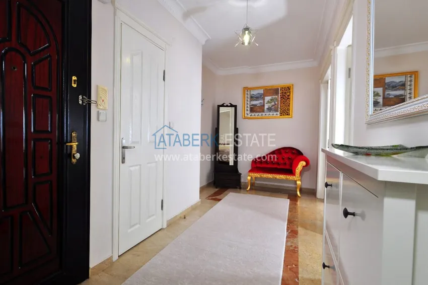 Purchase  Apartment 2+1 with new furniture and sea view in the complex on the first beach, Mahmutlar - Alanya area 1 