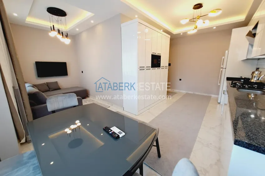 Purchase  Furnished duplex penthouse in a modern new complex — Alanya, Mahmutlar 1 